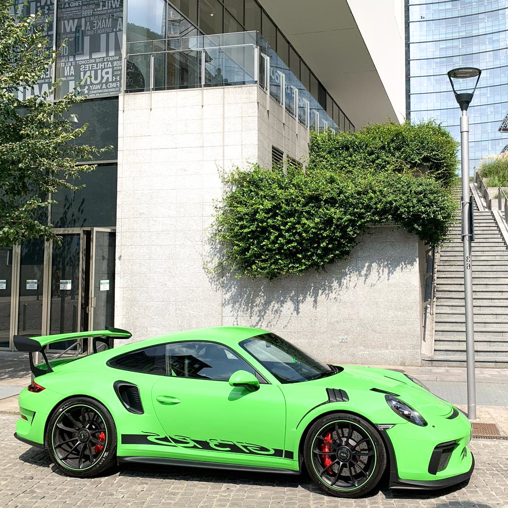 supercar evo verde