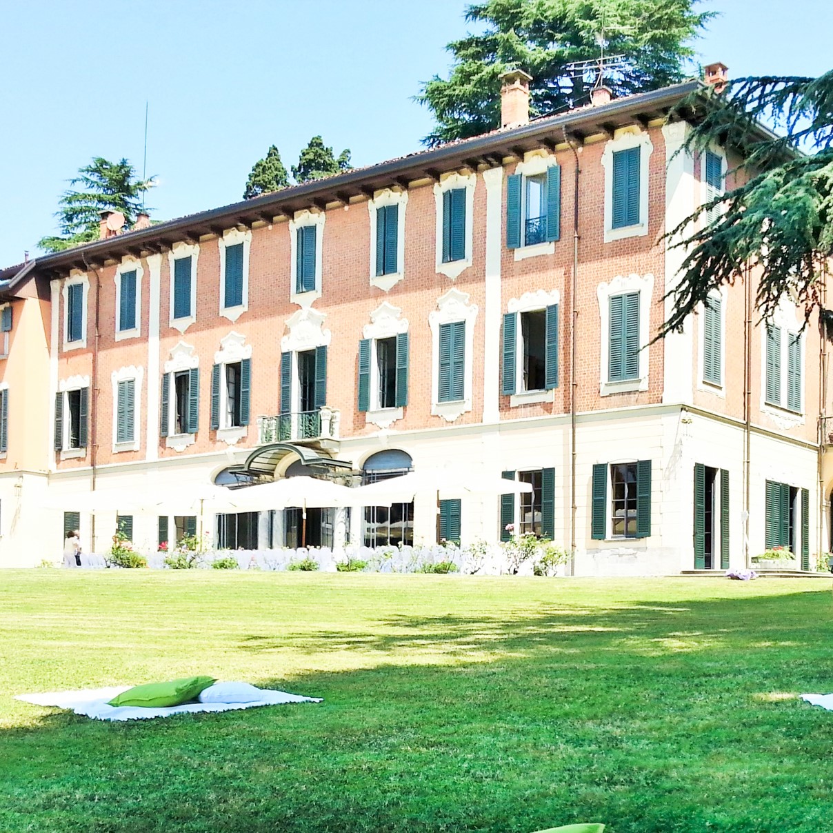 Villa Pizzi vista esternamente