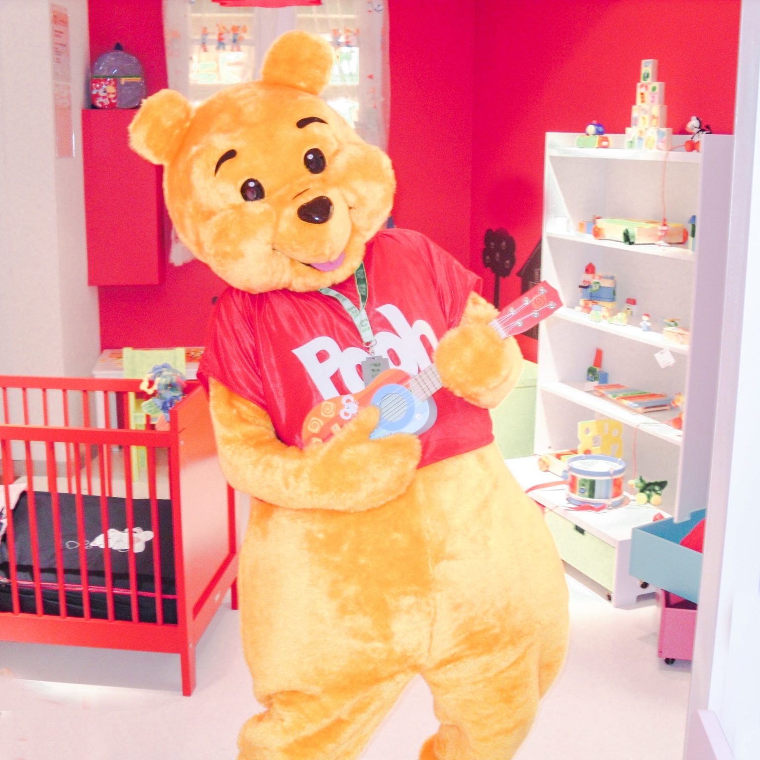 mascotte winnie the pooh